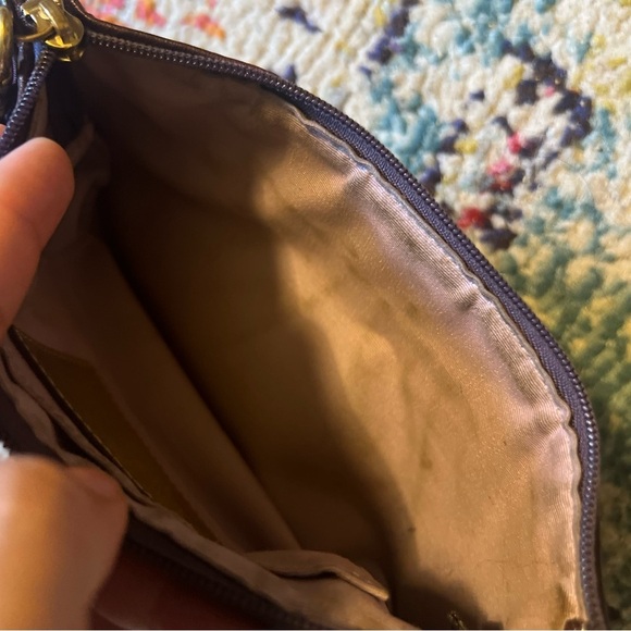 Coach Purse Clutch Madison Op Art CC Capacity Wristlet - Picture 4 of 6